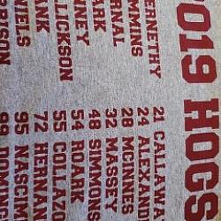 RAZORBACK 2019 TEAM SHIRTS RAZORBACK 2019 TEAM SHIRTS
