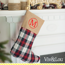 WINTER PLAID STOCKING WINTER PLAID STOCKING