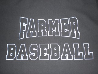 W1 LHS OUTLINE FARMER BASEBALL W1 LHS OUTLINE FARMER BASEBALL