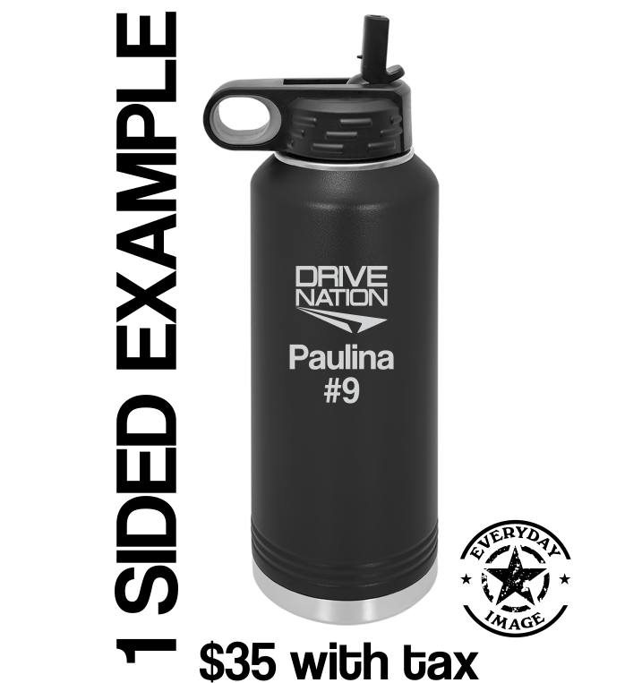 DRIVE NATION PERSONALIZED WATER BOTTLE 40 OZ