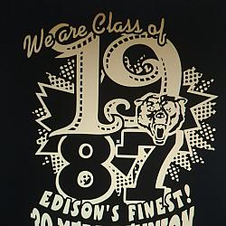 EHS 30 YEAR REUNION SHIRT EHS 30 YEAR REUNION SHIRT