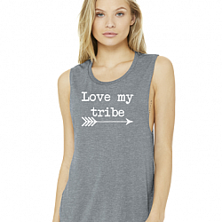 LOVE MY TRIBE MUSCLE TANK